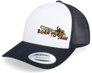 Classic 6-Panel Trucker Cap Born To Saw
