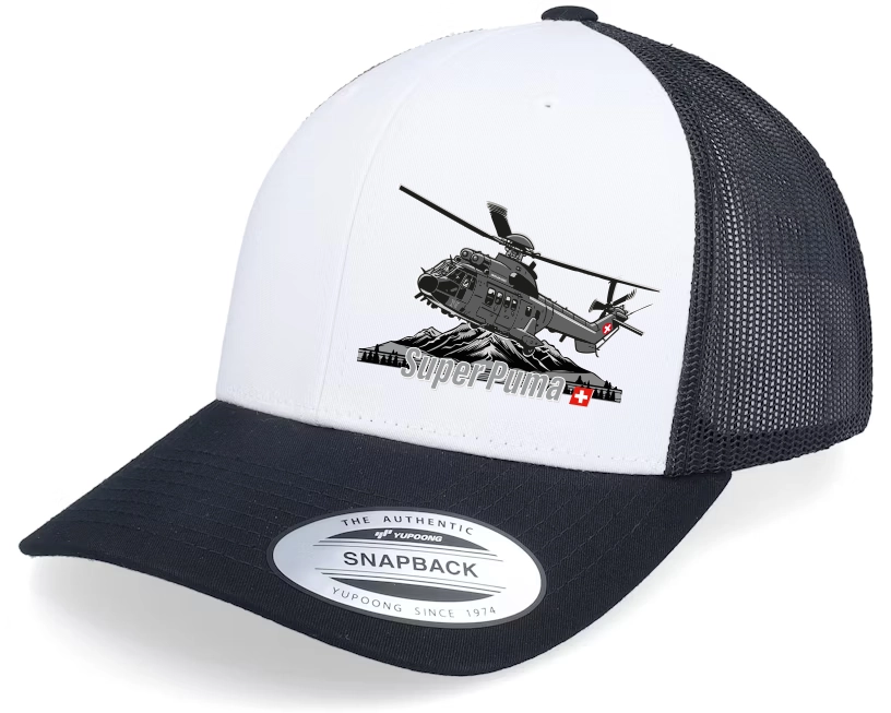 Classic 6-Panel Trucker Cap Super Puma Mountains