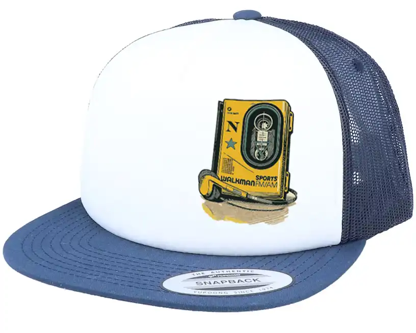 Classic 5-Panel Foam Trucker Cap walkman